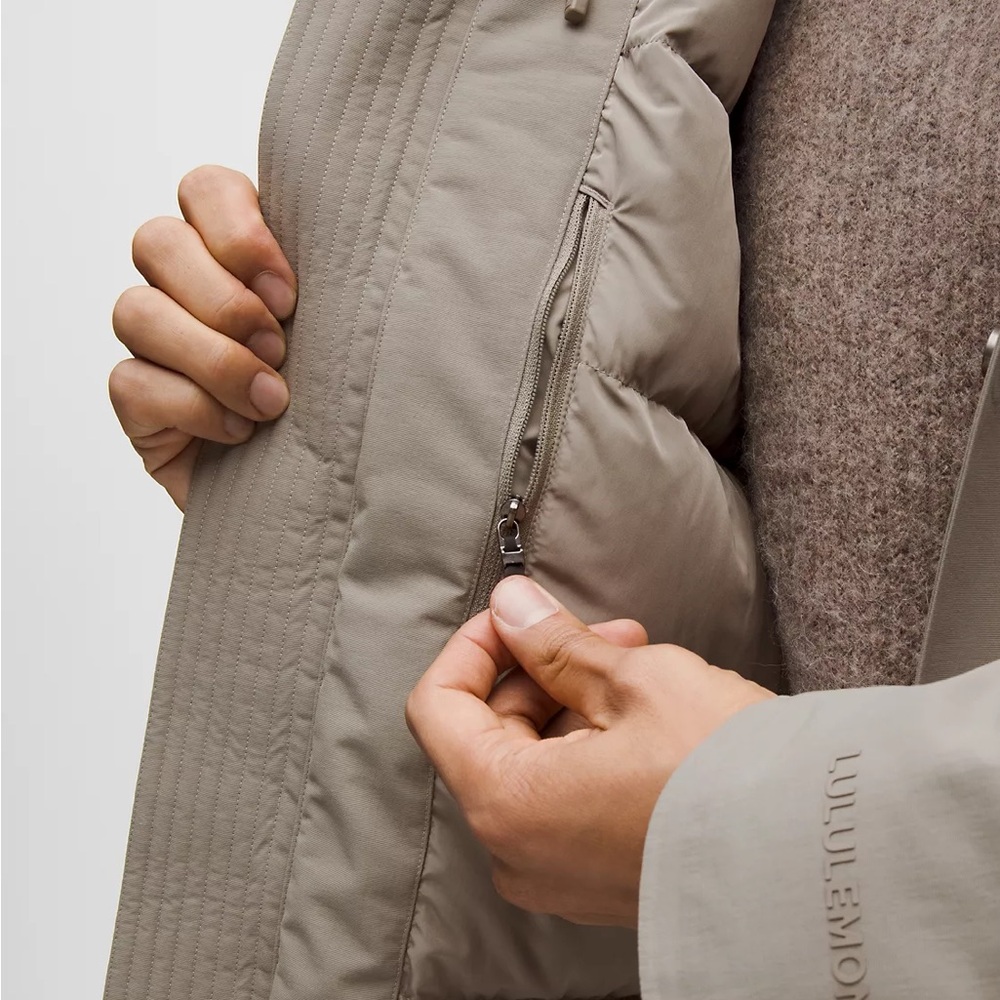 Lululemon men’s stretchseal down filled parka - Picture 4 of 9